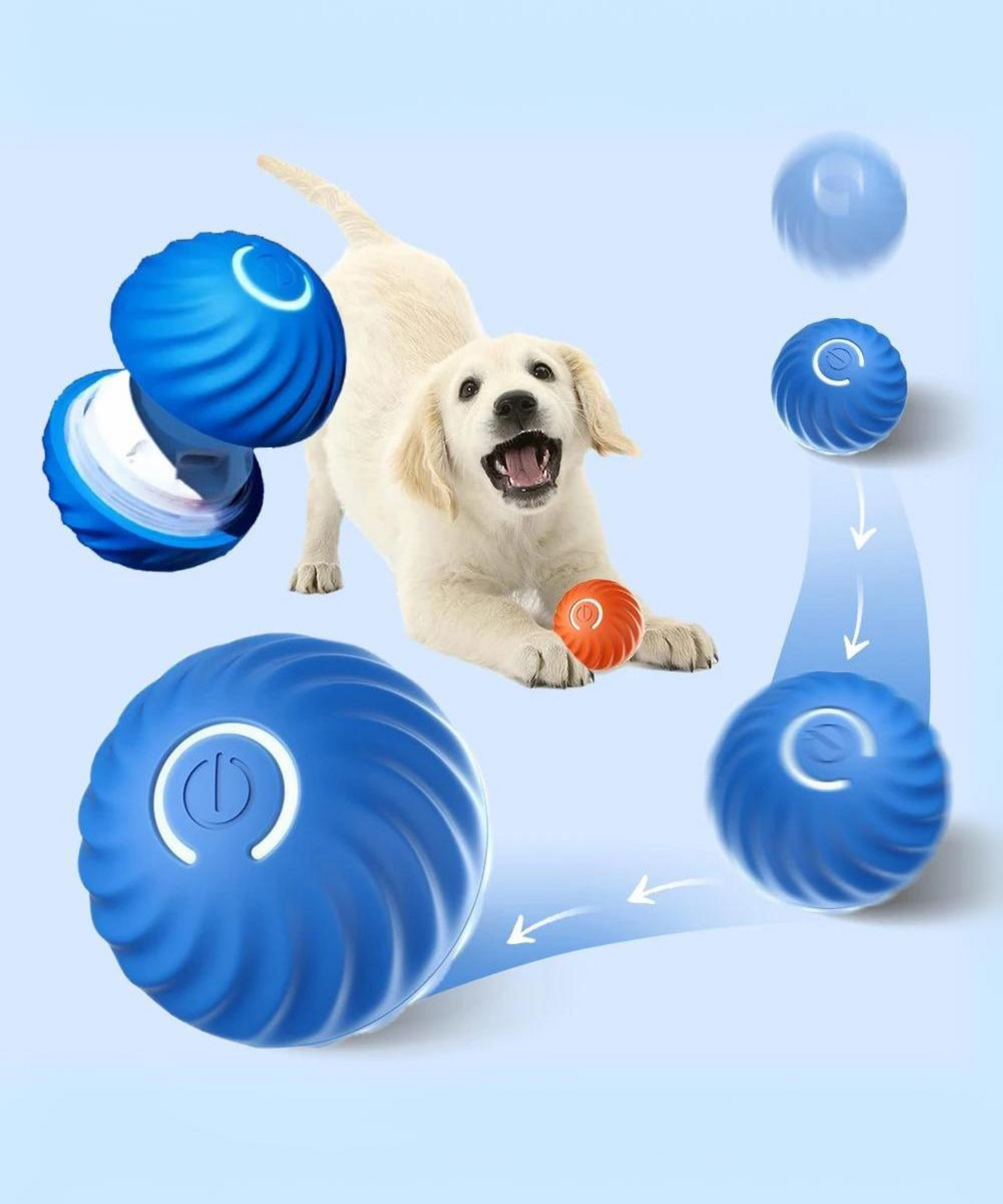 Interactive USB Smart Dog Toy