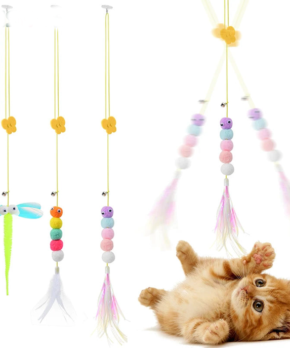 Hanging Interactive Cat Teaser Toy