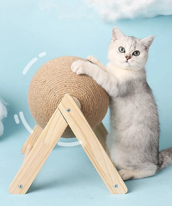 Sisal Cat Scratching Ball Toy