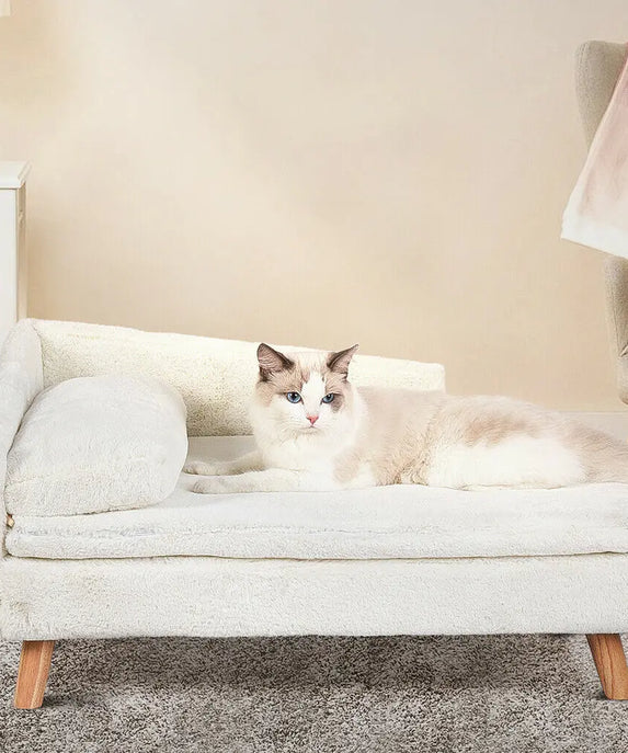 Elevated Wood Pet Bed Sofa