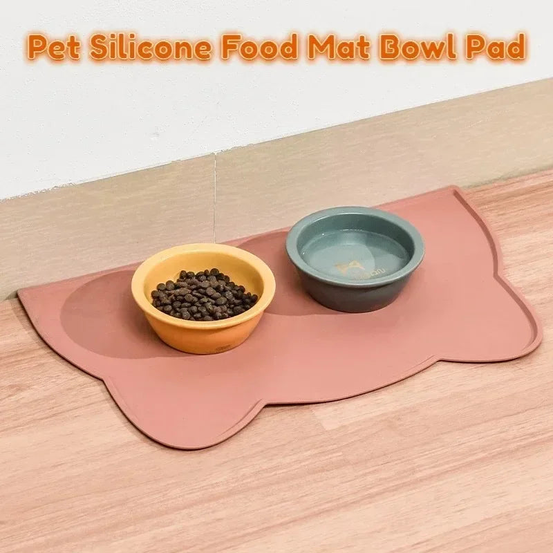 Non-Slip Pet Silicone Food Mat